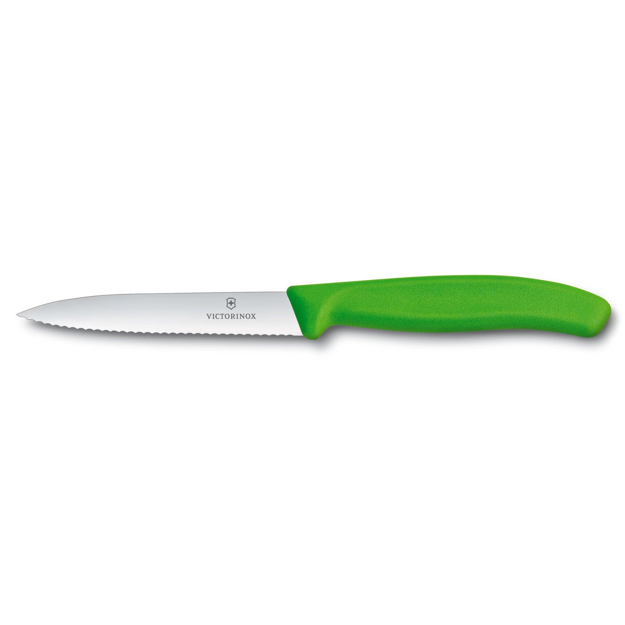 Victorinox Swiss Classic Gemüsemesser Spitz Wellenschliff Tafelmesser