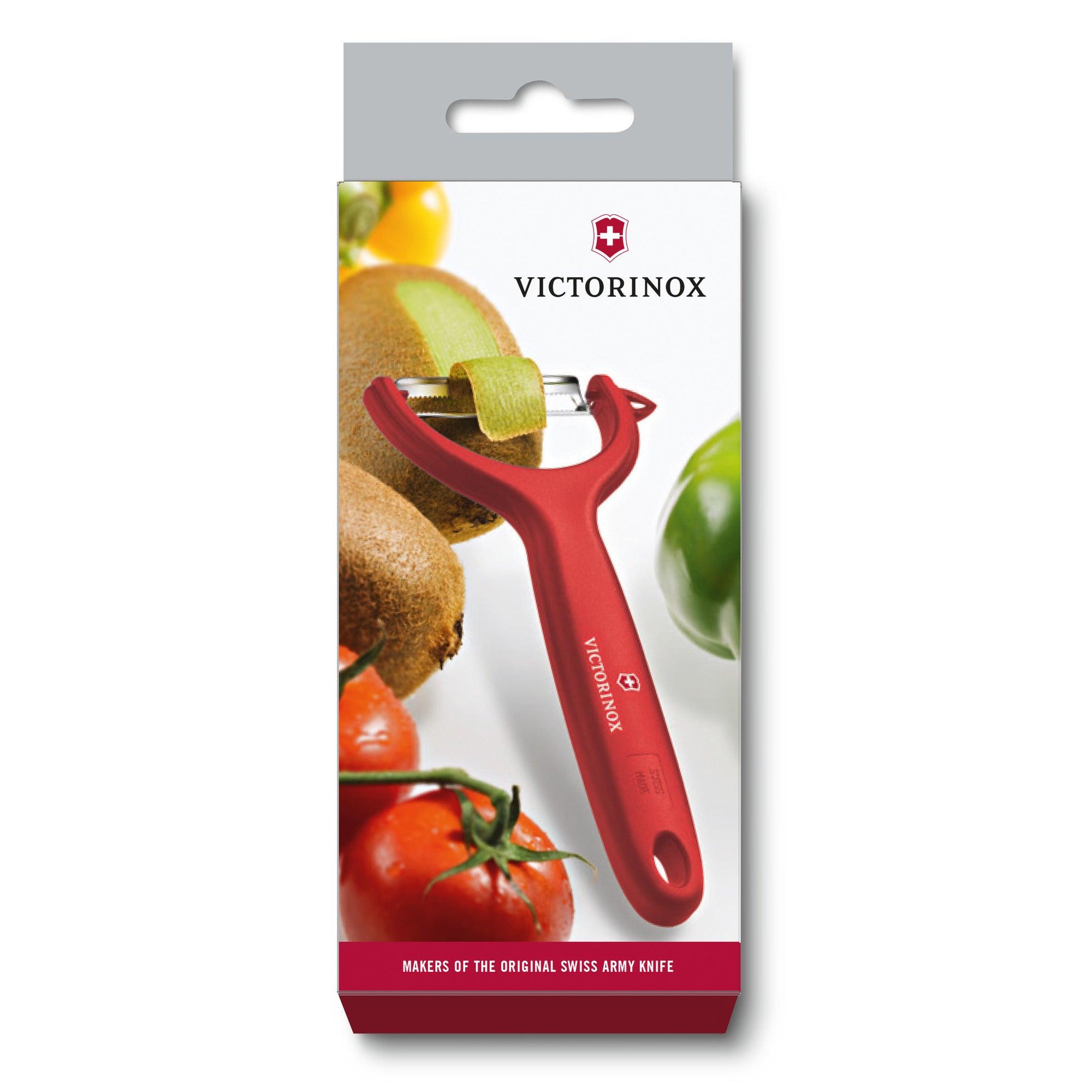 Victorinox 2er Set Tomaten- und Kiwischäler, Zackenschliff, Zweischneidig, Robuster Kunststoffgriff, Spülmaschinenfest