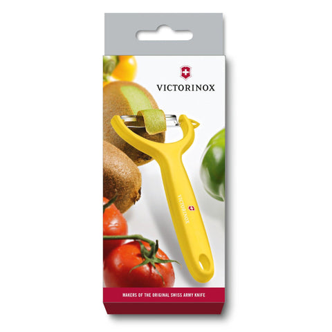 Victorinox 2er Set Tomaten- und Kiwischäler, Zackenschliff, Zweischneidig, Robuster Kunststoffgriff, Spülmaschinenfest