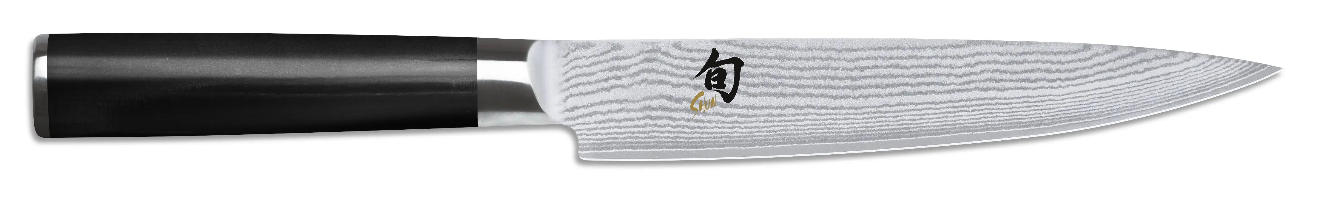 KAI Shun DM-0768 Fleischmesser 18 cm – Damaszenerstahl, VG-MAX Kern, Pakka-Holzgriff KAI