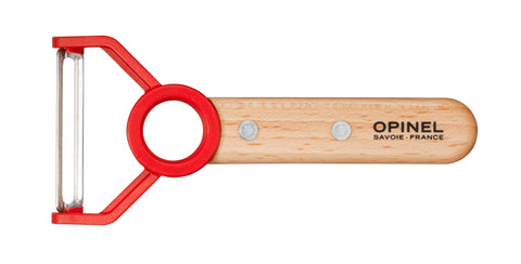 Opinel Le Petit Chef Kinder Küchenmesser-Set mit Fingerschutz und Sparschäler, 3-teilig