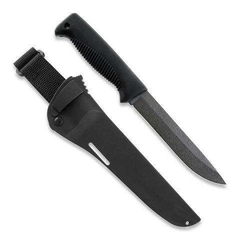 Peltonen M95 Ranger Puukko Cerakote Schwarz – Survivalmesser mit Kompositscheide