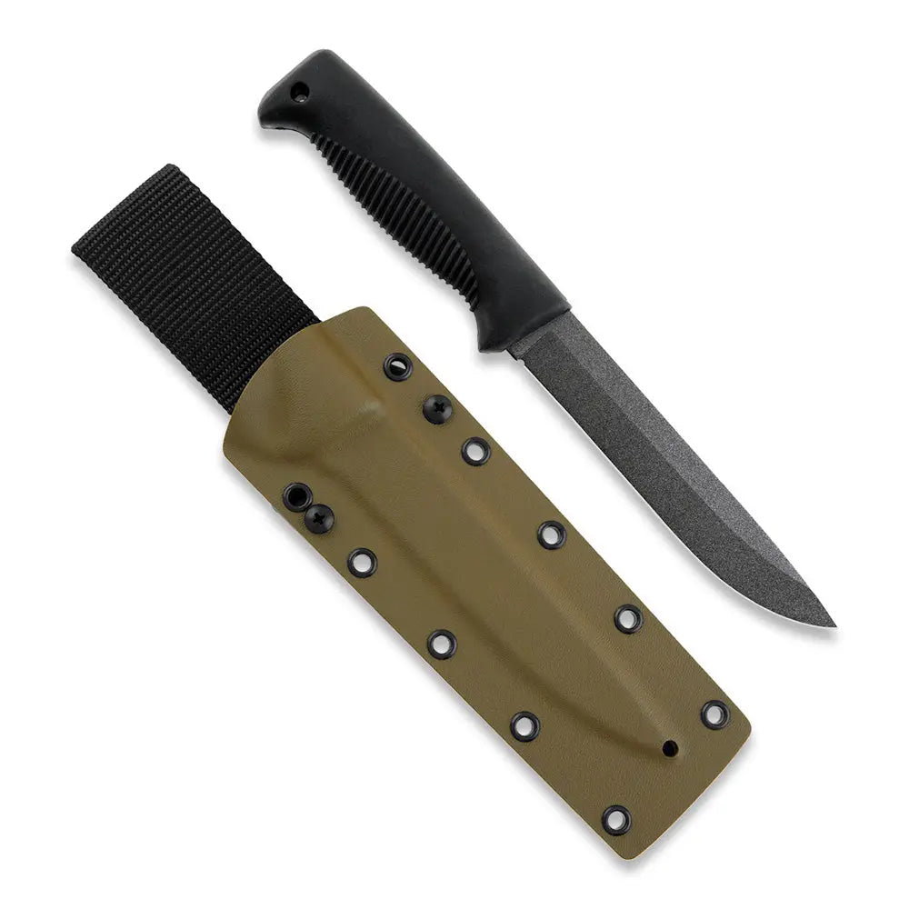 Peltonen M95 Ranger Puukko Teflon mit Kydexscheide Coyote