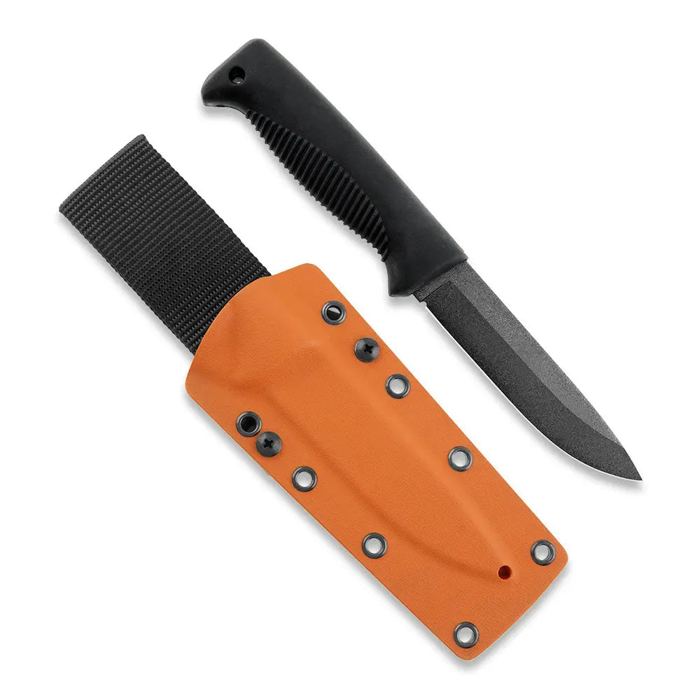 Peltonen M07 Ranger Puukko Teflon mit Kydexscheide Orange