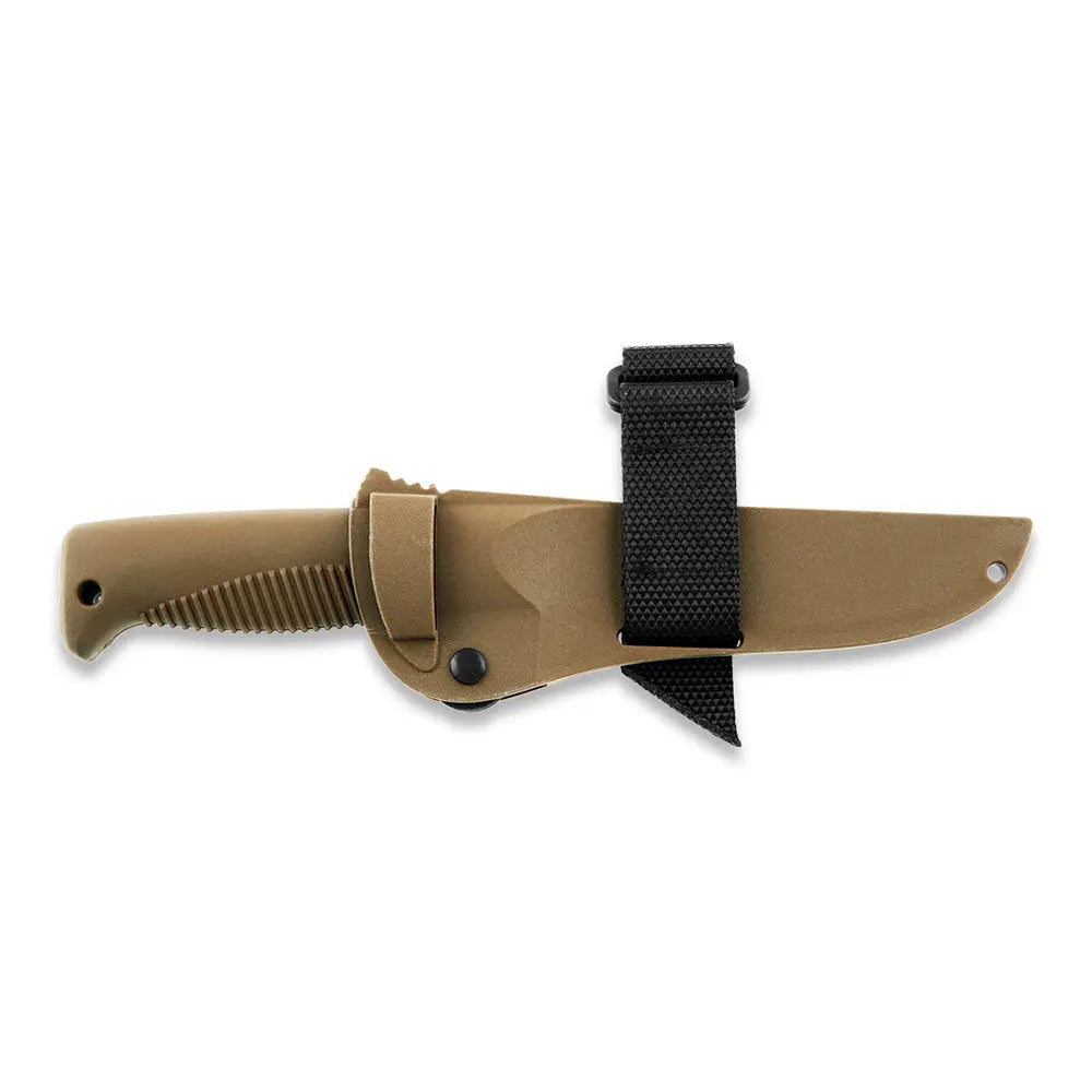 Peltonen M07 Ranger Puukko FDE Cerakote – Survivalmesser mit Kunststoffscheide