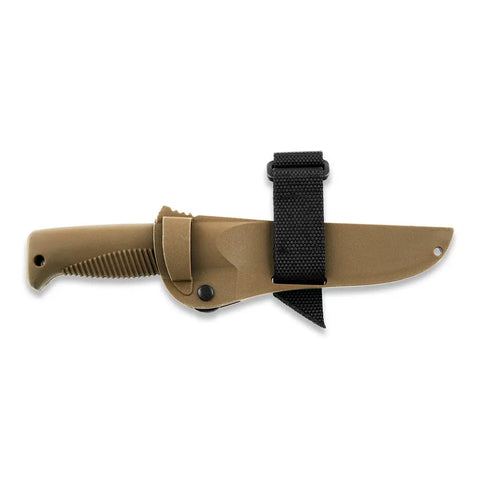 Peltonen M07 Ranger Puukko FDE Cerakote – Survivalmesser mit Kunststoffscheide