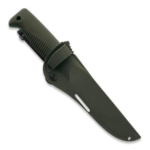 Peltonen M07 Ranger Puukko Cerakote OD Green – Survivalmesser mit Kunststoffscheide