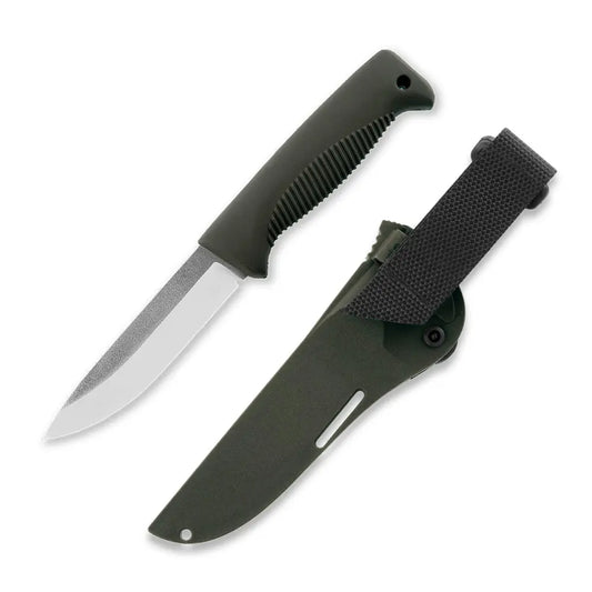 Peltonen Knives Puukko M07 Ranger N690 Kunststoffscheide Olivgrün