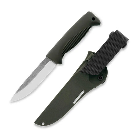 Peltonen Knives Puukko M07 Ranger N690 Kunststoffscheide Olivgrün
