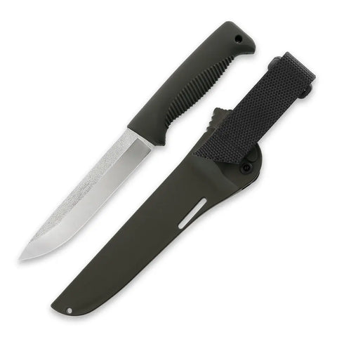 Peltonen M95 Ranger Puukko N690 Dunkelgrün – Survivalmesser mit Kompositscheide