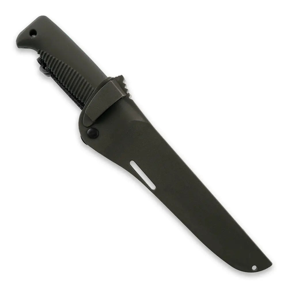 Peltonen M95 Ranger Puukko N690 Dunkelgrün – Survivalmesser mit Kompositscheide