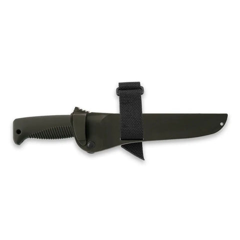 Peltonen M95 Ranger Puukko N690 Dunkelgrün – Survivalmesser mit Kompositscheide
