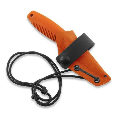 Peltonen M23 Ranger Cub N690 Orange – rostfreies Neck Knife mit Kydexscheide