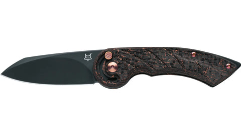 Fox Radius CF M390 Carbon Kupfer Fingers Safe FX-863 Taschenmesser Italy Fox Knives