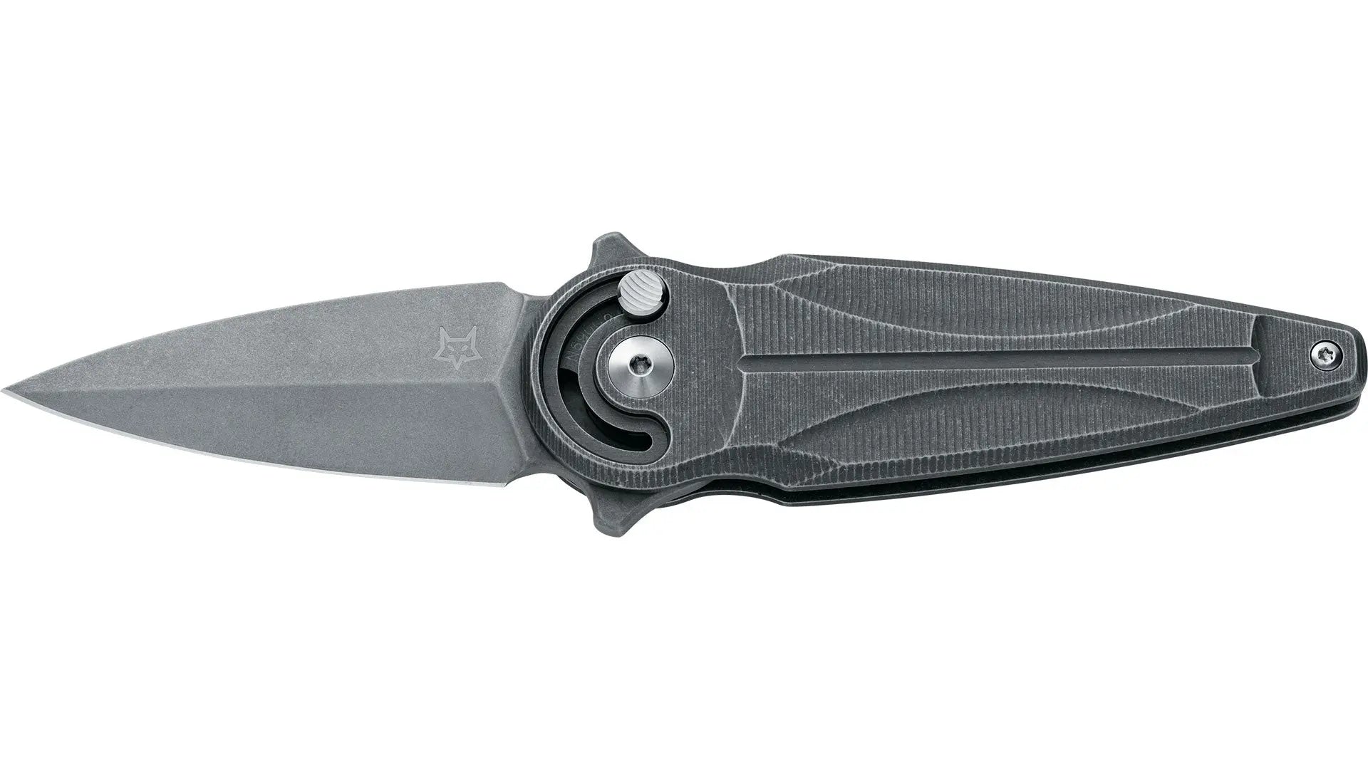 Fox Saturn Aluminium Grey – N690 – Radius Lock – Flipper – Fox Knives Fox Knives