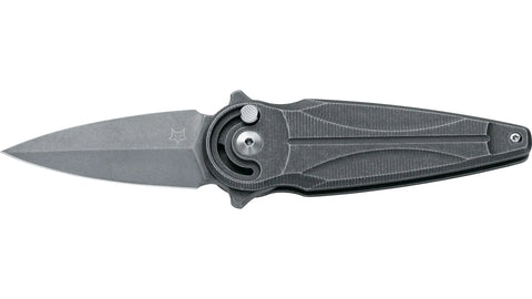 Fox Saturn Aluminium Grey – N690 – Radius Lock – Flipper – Fox Knives Fox Knives