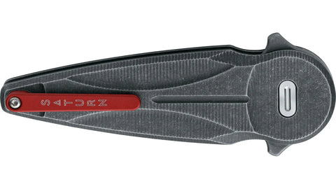 Fox Saturn Aluminium Grey – N690 – Radius Lock – Flipper – Fox Knives Fox Knives
