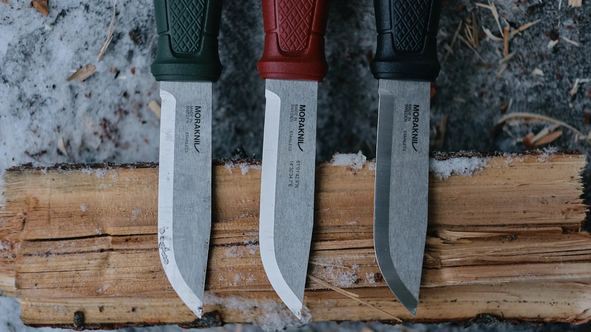 Morakniv Garberg (S) Dala Red – Full-Tang Bushcraft Messer mit 14C28N Stahl & Firesteel-Rücken