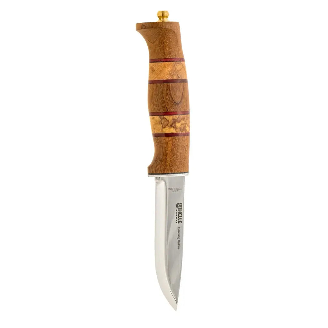 Helle Harding Rubin 2026 Limited Edition Messer H3LS Holz Sammlermesser aus Norwegen HELLE