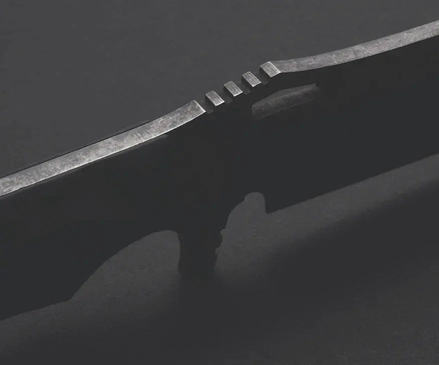 Dawson Knives Marauder XL Rainstorm Black G10 – 80CrV2 Survivalmesser