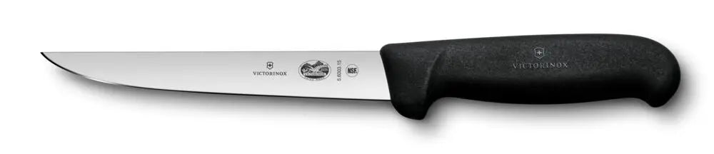 Victorinox Fibrox Ausbeinmesser 15 cm (gerade) – präzises Zerlegen mit Profi-Qualität 5.6003.15B Victorinox