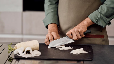 Victorinox Swiss Classic Santokumesser Küchenmesser Kullenschliff Extra Scharf