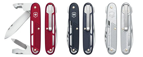 Victorinox Synergy Alox 93mm – Rot, Dunkelblau oder Silber – 9 Funktionen Victorinox