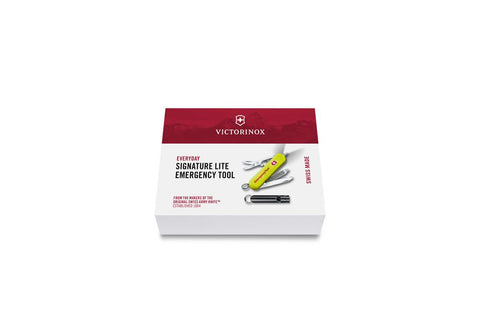 Victorinox Emergency Tool Signature Lite – Notfall-Multitool mit LED & Trillerpfeife