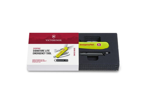 Victorinox Emergency Tool Signature Lite – Notfall-Multitool mit LED & Trillerpfeife