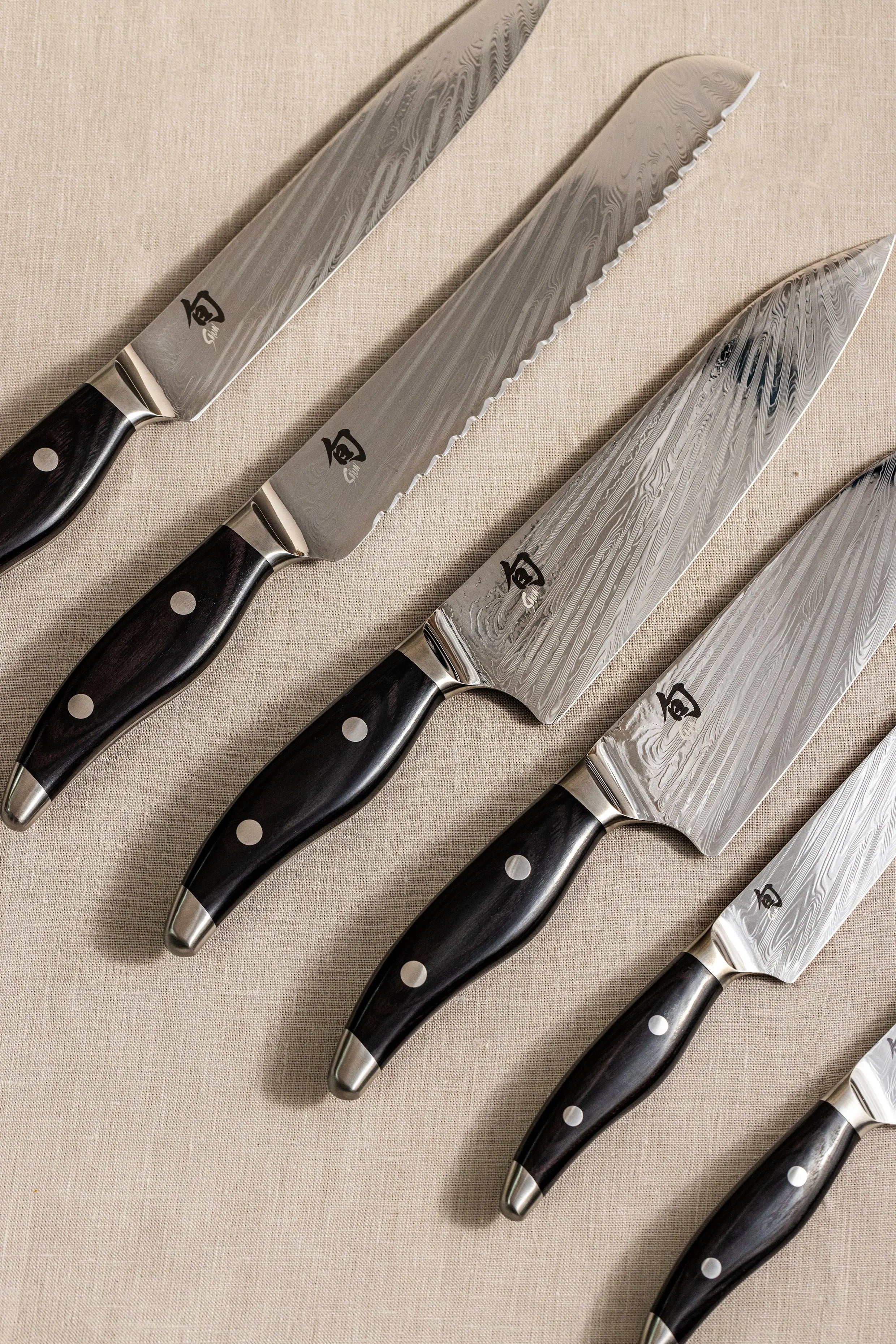 KAI Shun Nagare Black Allzweckmesser 15 cm – NDC-0701S | Premium Dual-Core Damastmesser KAI