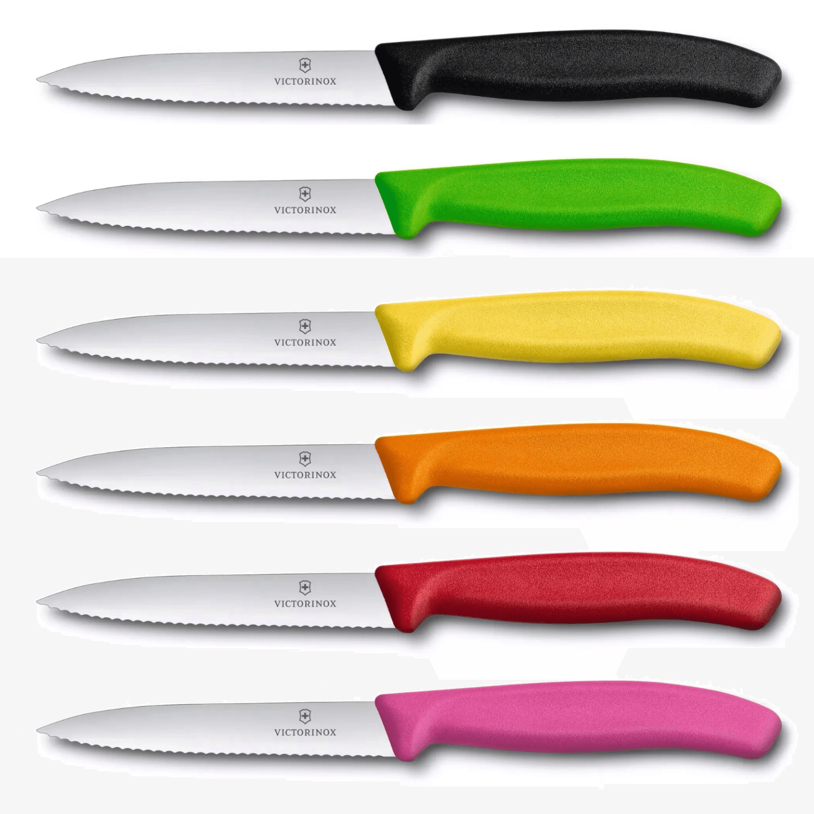 Victorinox Swiss Classic Gemüsemesser Spitz Wellenschliff Tafelmesser