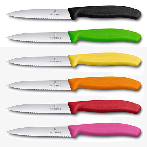 Victorinox Swiss Classic Gemüsemesser Spitz Wellenschliff Tafelmesser