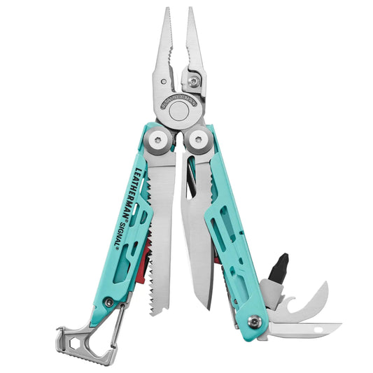 Leatherman SIGNAL® Aqua & Silver 19 tools Leatherman