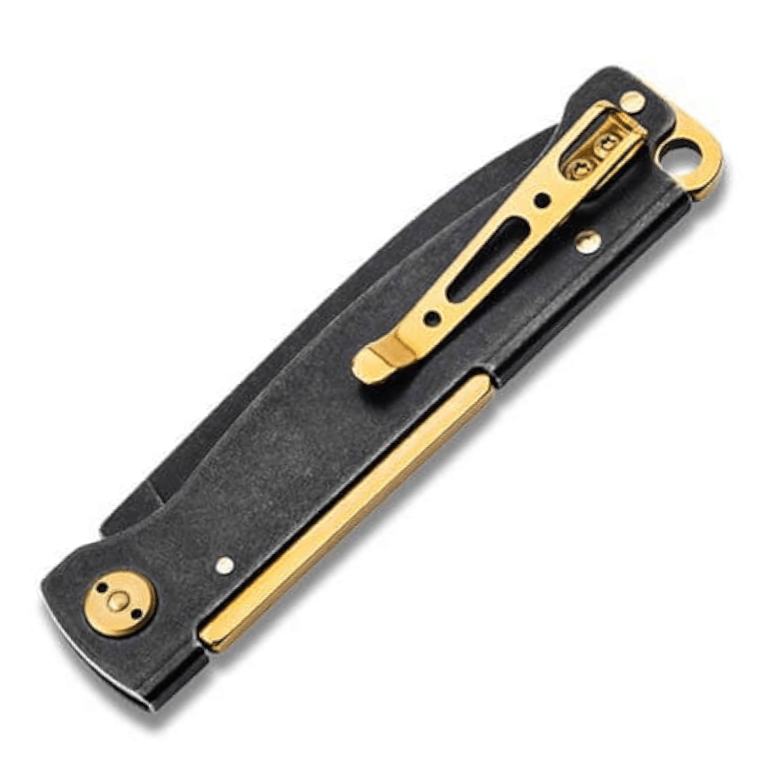 Böker Plus Atlas Black Stonewash Brass