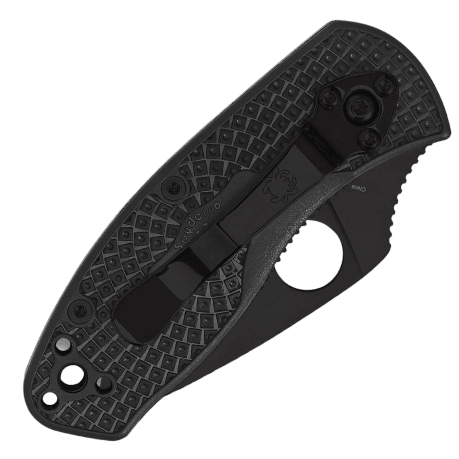 Spyderco Ambitious Lightweight Black Blade PlainEdge