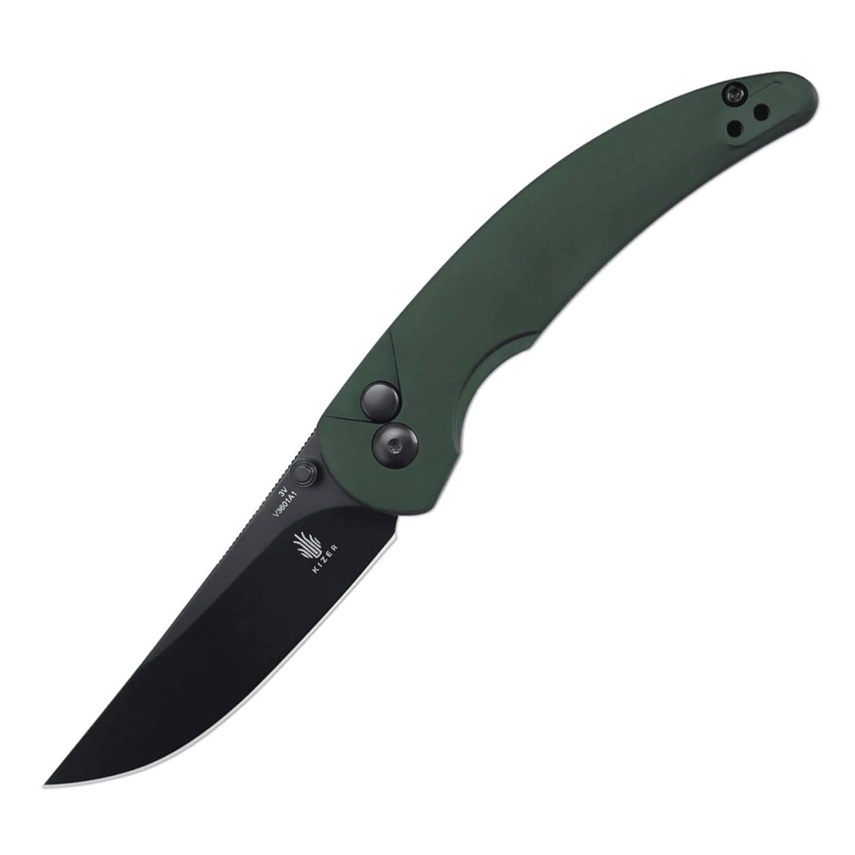 Kizer Chili Pepper 3V Aluminum Green