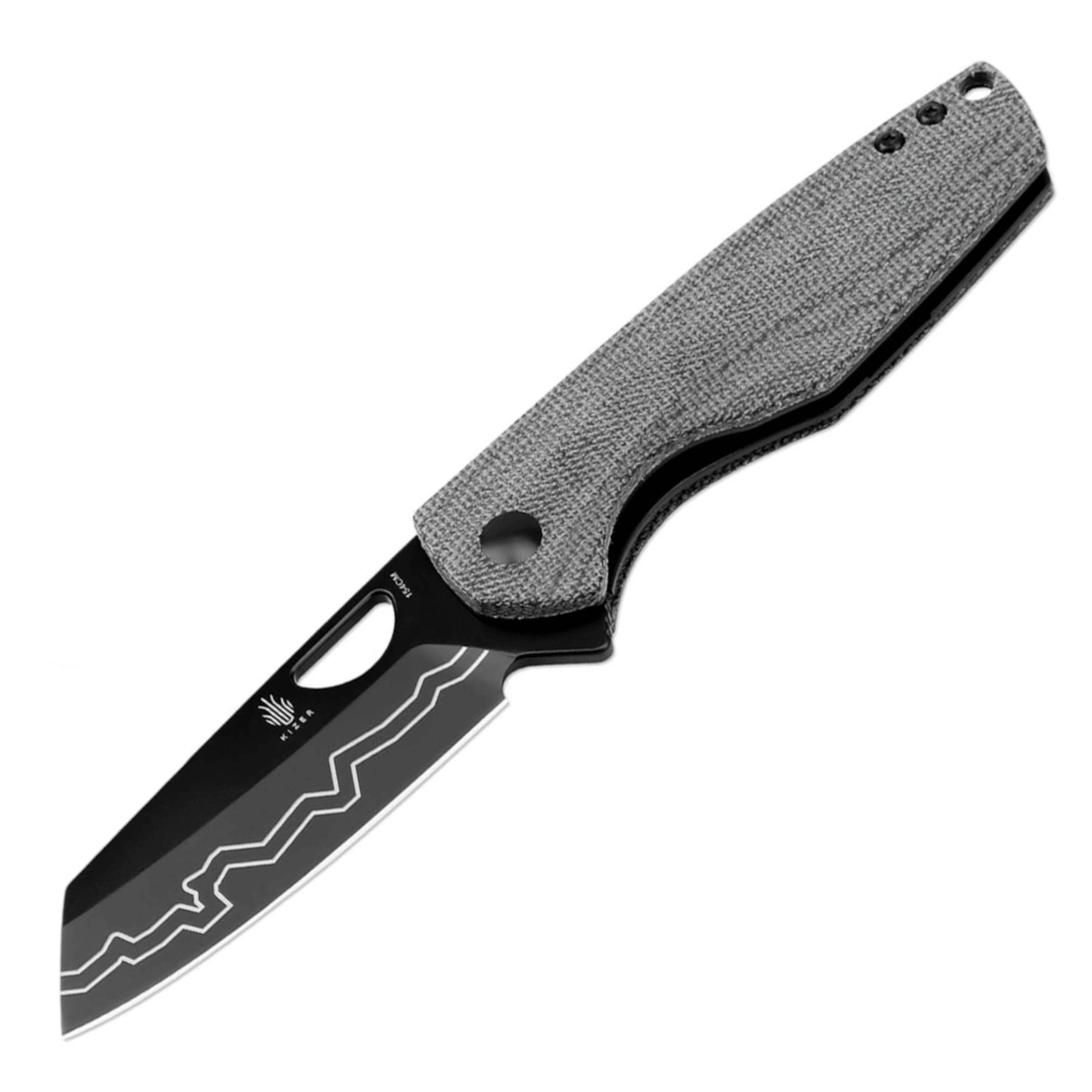 Kizer Sparrow Micarta Black