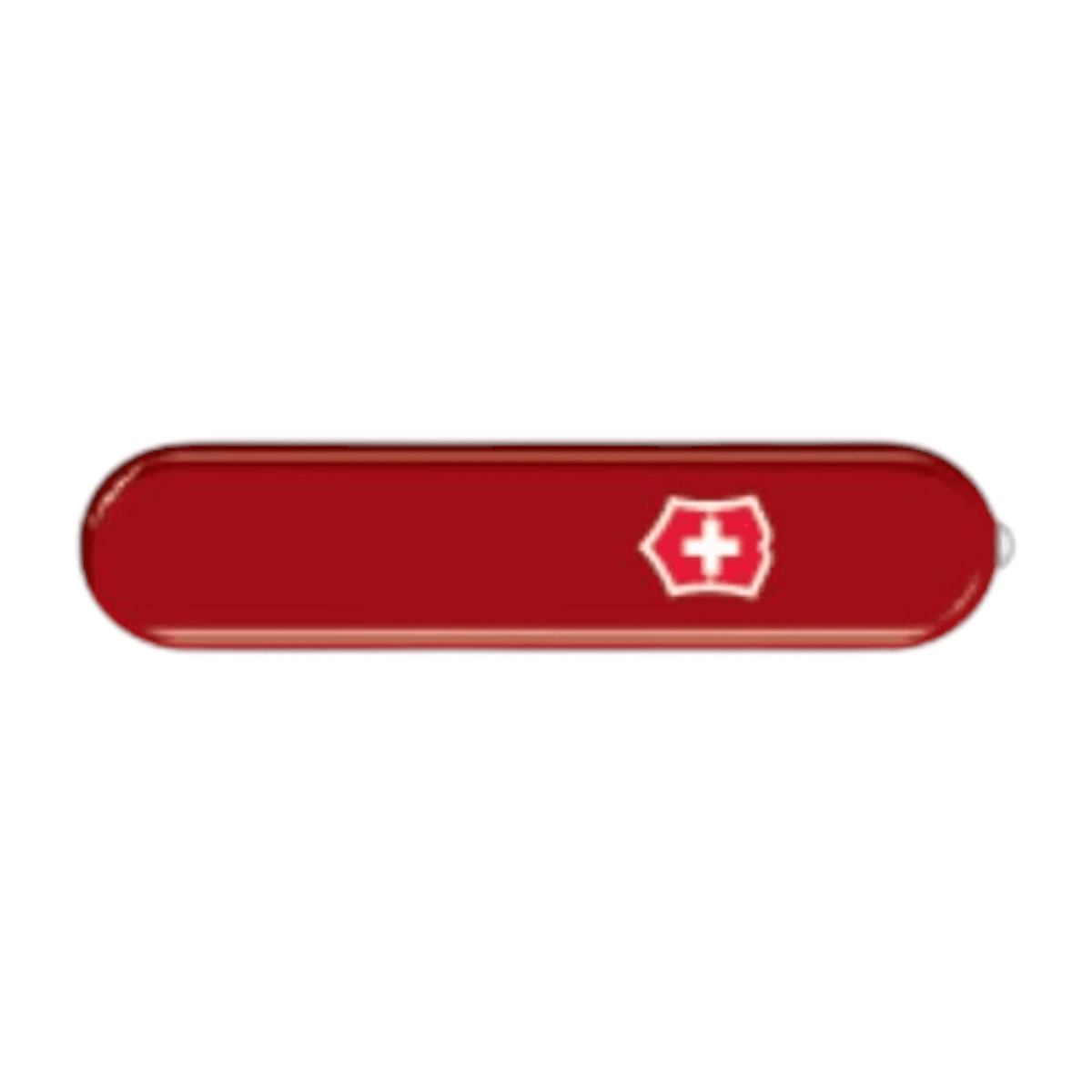 Victorinox Schale Vorderseite, 58 mm, rot, blau transparent, rot transparent LED, V