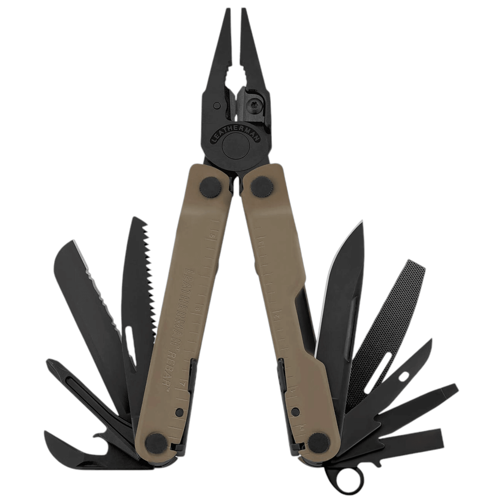 Leatherman Rebar® Braun Coyote 17 tools