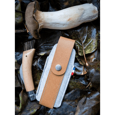 Opinel Etui SHEATH OUTDOOR L, braun für No 08 Pilzmesser, No 09, und No 10