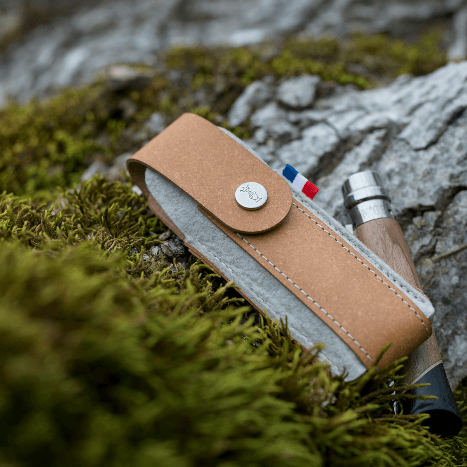 Opinel Etui SHEATH OUTDOOR M, braun