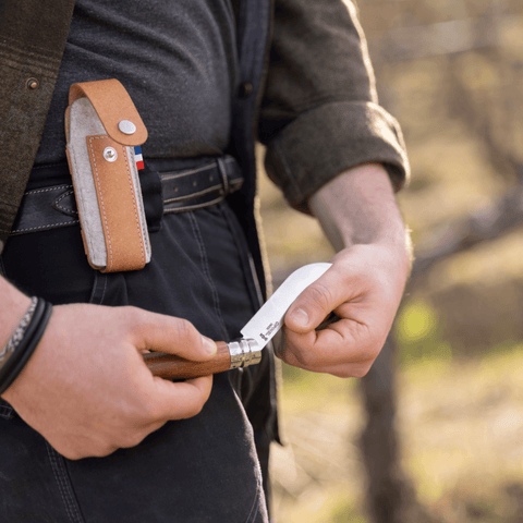 Opinel Etui SHEATH OUTDOOR M, braun