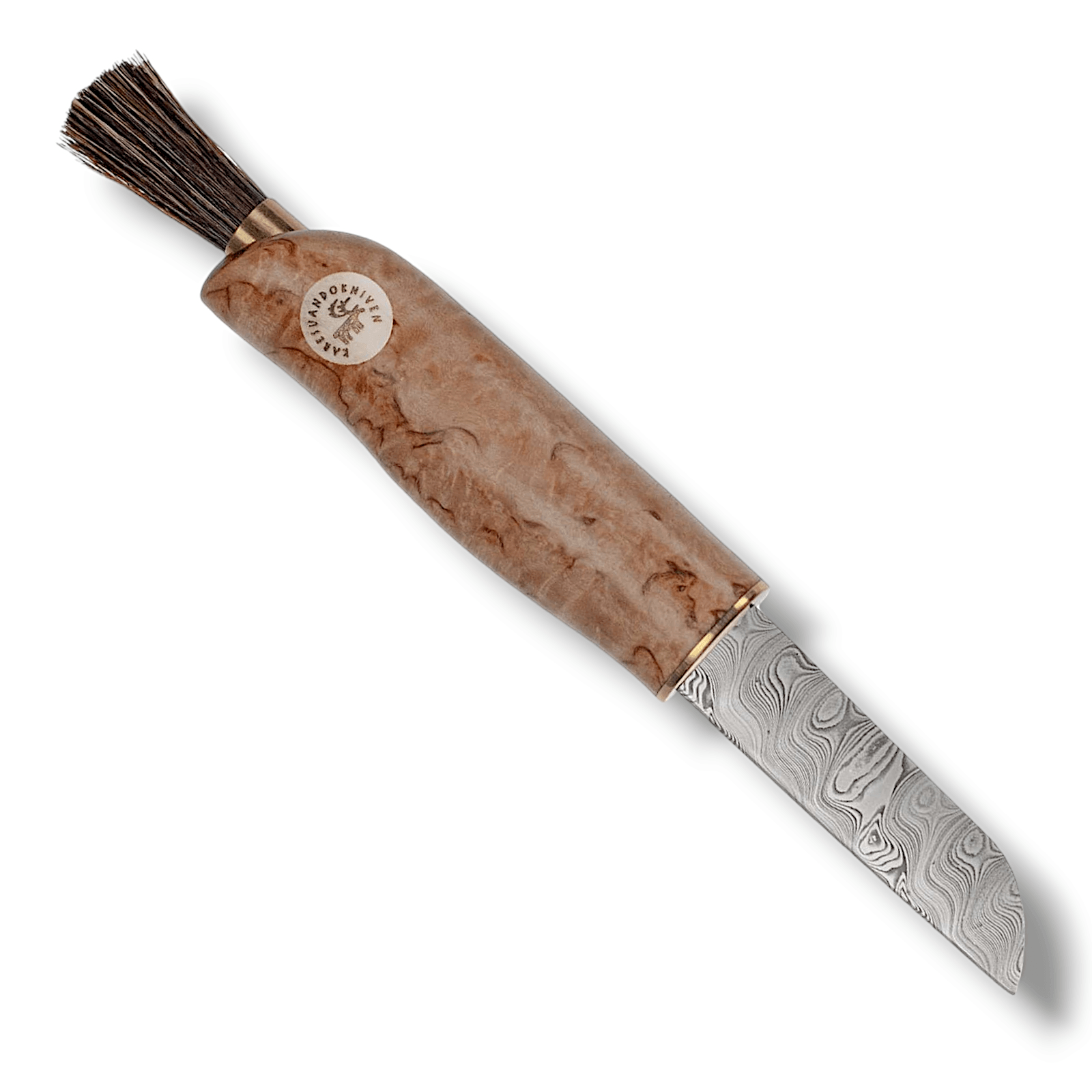 Karesuando Sponge knife Zwampe Natur Damasteel® Nordic light™