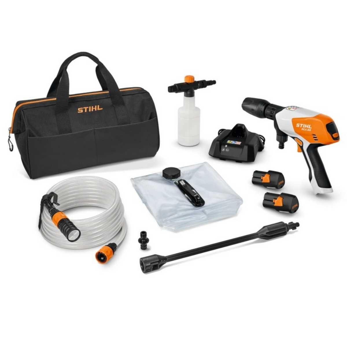 STIHL Akku-Druckreiniger RCA 20 - AS-System Set 2x Akku + Ladegerät