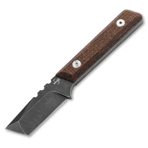 Böker Plus Thicker Clipper – Kompaktes feststehendes Messer D2, Micarta, führbar Böker Plus