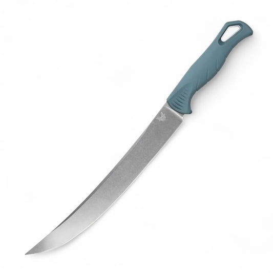 Benchmade 18020 Fishcrafter 9” – MagnaCut Filetiermesser, Blue Santoprene Griff Benchmade