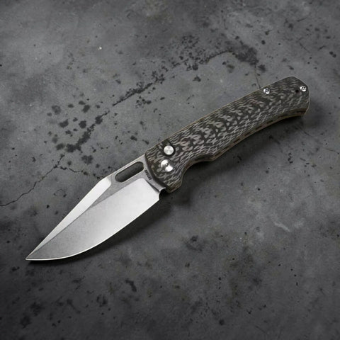 Artisan Revel Limited 1867 Stone Wash – freigestellte Detailaufnahme der stonewashed AR-SFII-Klinge