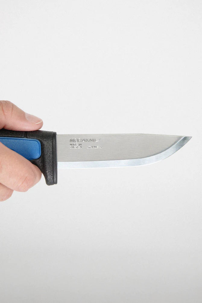 Morakniv Pro (S) Arbeitsmesser – 12C27 Edelstahl mit 2 mm Klinge & rutschfestem Griff