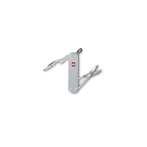 Victorinox Companion S Alox 58 mm Silber – Kompaktes Multitool ohne Klinge mit 5 Funktionen Victorinox