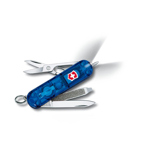 Victorinox Signature Lite Faltschachtel Rot, Blau, SilverTech